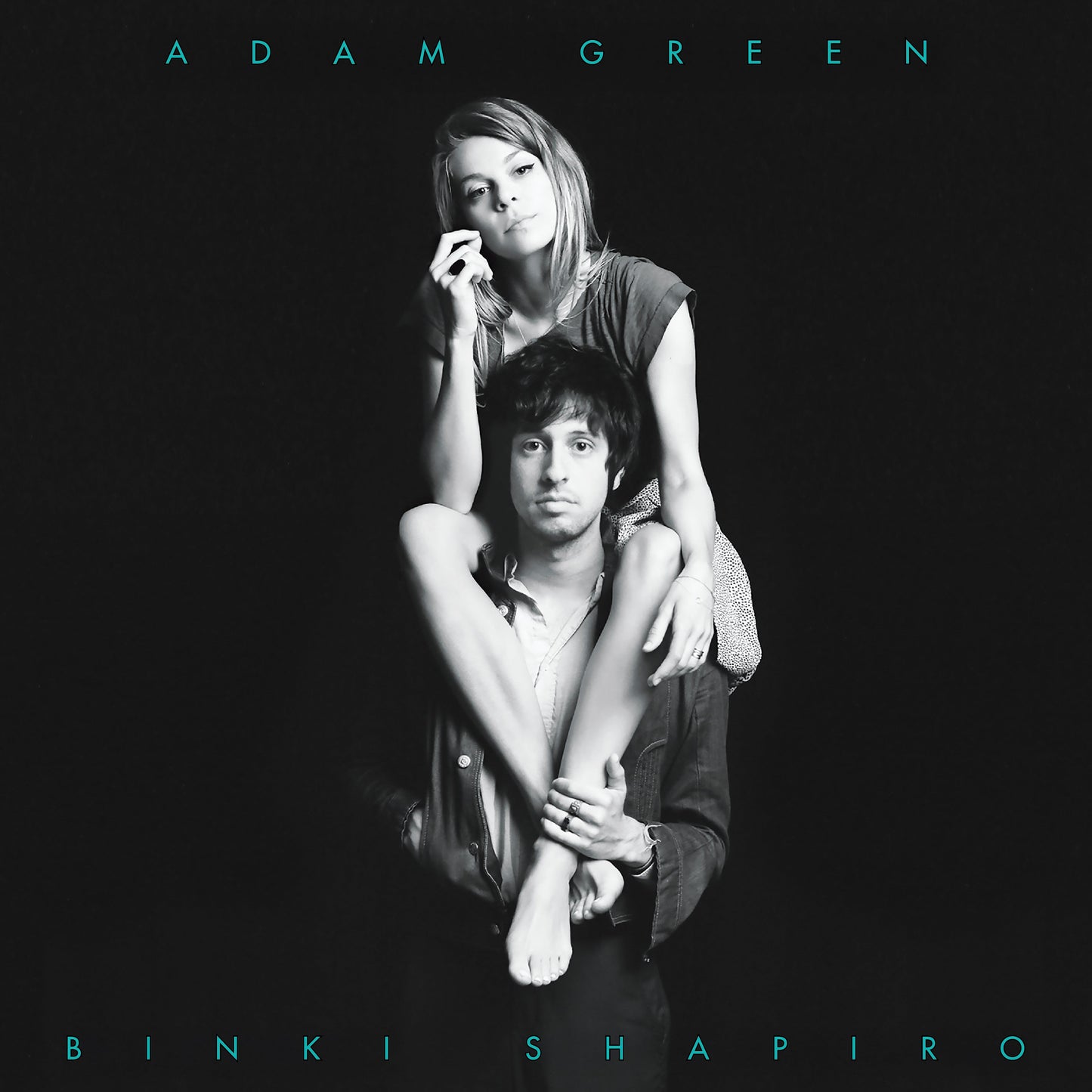 Adam Green & Binki Shapiro "S/T" LP (Aqua Vinyl)