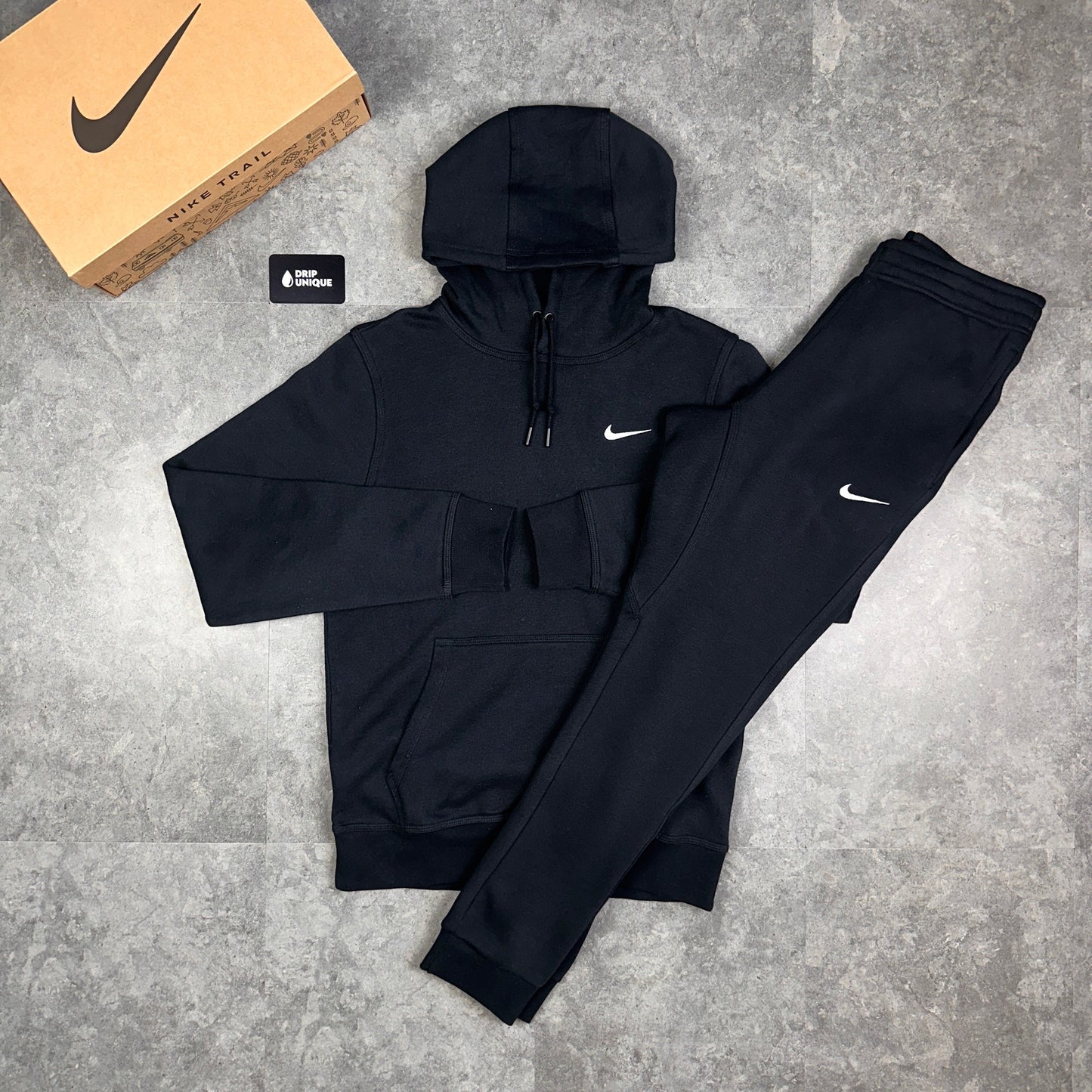 Nike Club Fleece Set Black