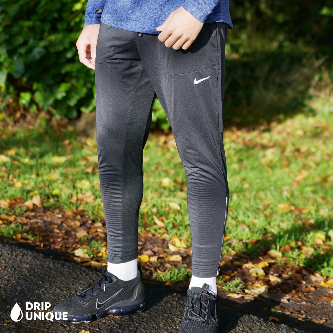 Nike Therma 1/4 Zip Royal Blue & Black Phenom Pants Set