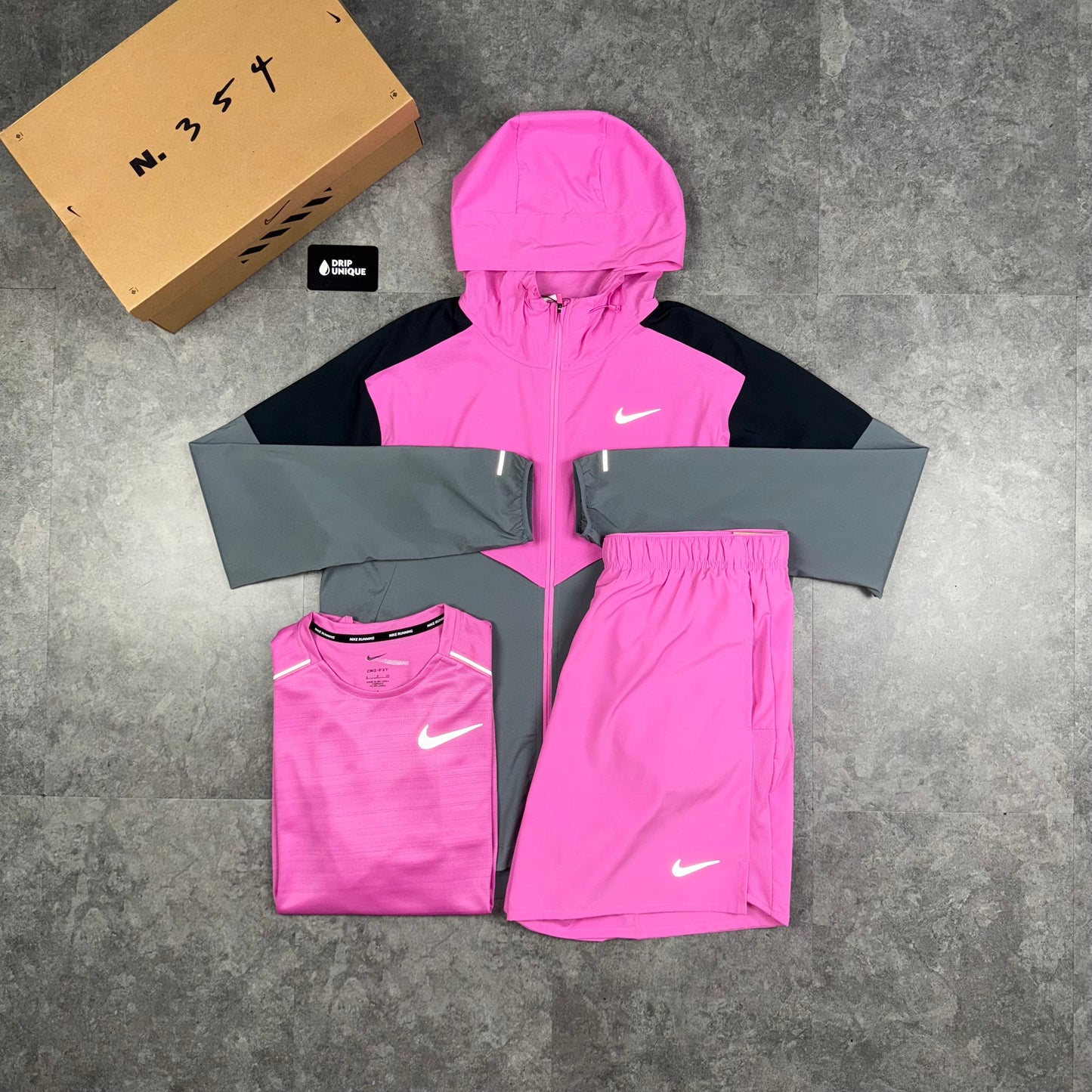 Nike UV Windrunner Playful Pink Bundle