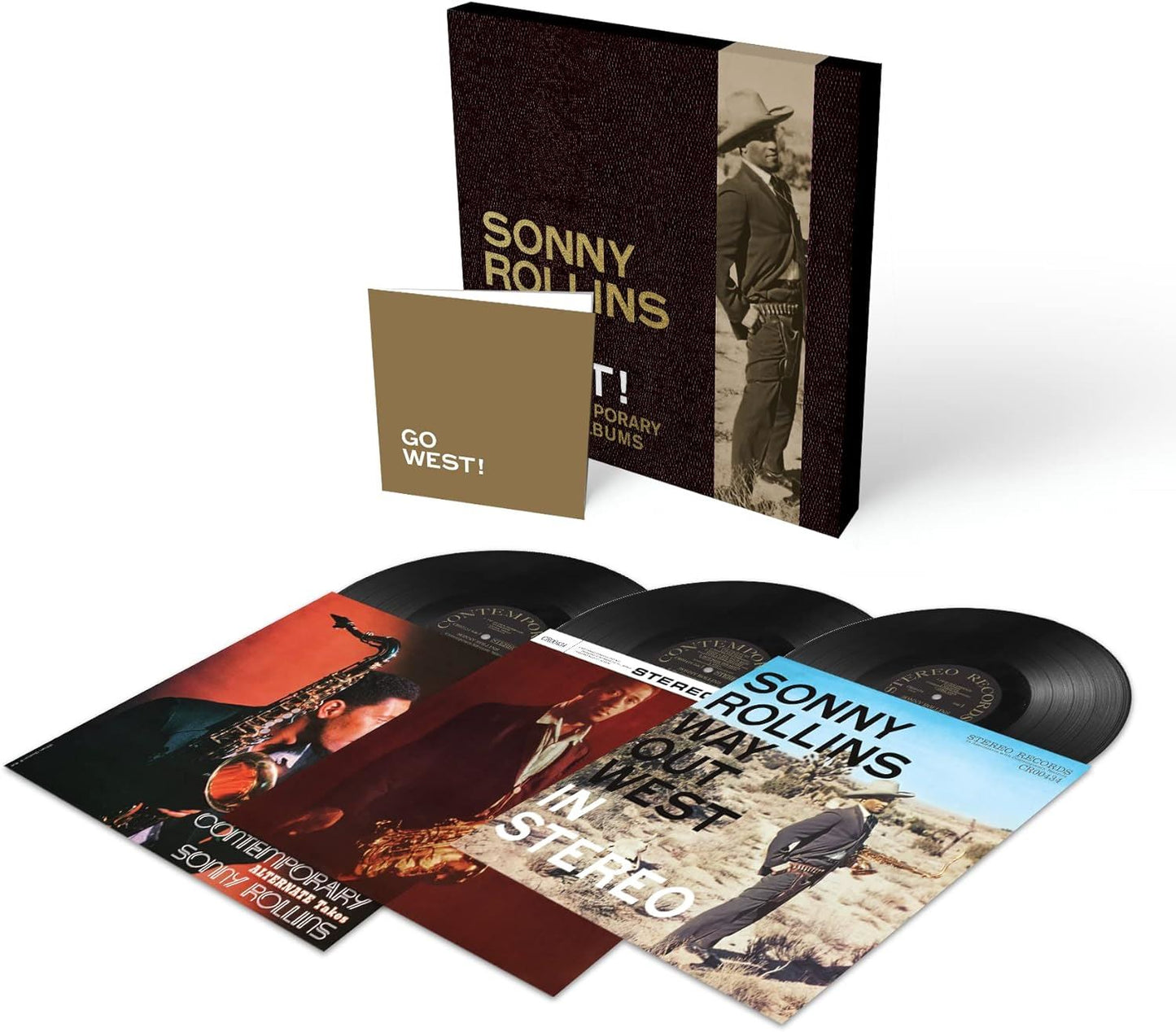 Sonny Rollins - Go West!: The Contemporary Records Albums 3x Vinyl LP Box Set