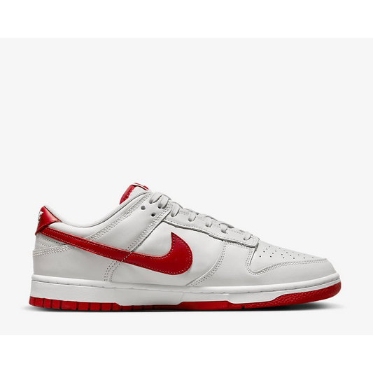 Nike Dunk Low Vast Grey Varsity Red