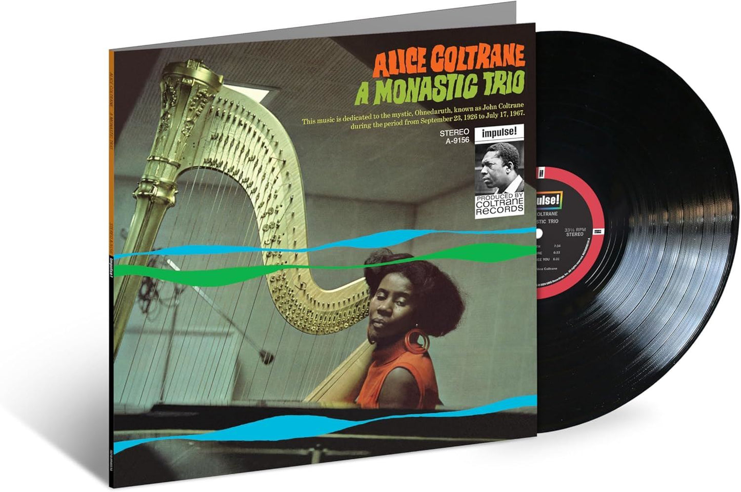 Alice Coltrane - A Monastic Trio 180G Vinyl LP Reissue