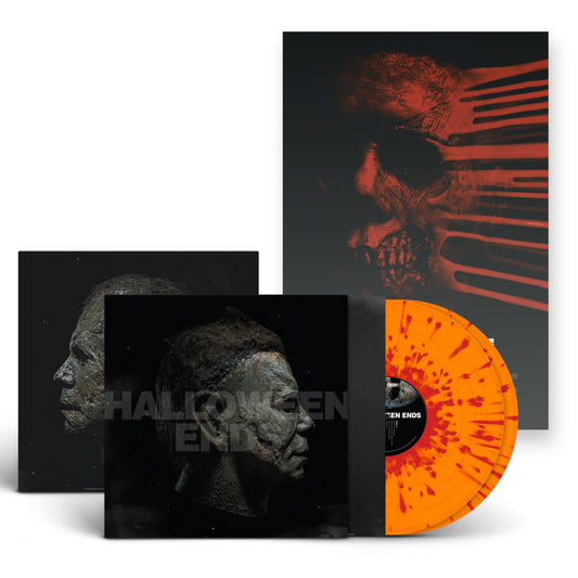 John Carpenter, Cody Carpenter, & Daniel Davies "Halloween Ends: Original Motion Picture Soundtrack (Expanded Edition)" 2xLP (Orange w/ Red Splatter Vinyl)