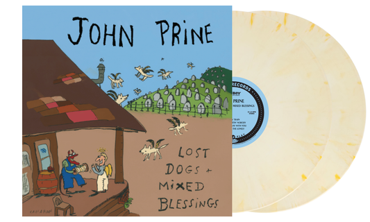 John Prine "Lost Dogs + Mixed Blessings" 2XLP (Indie Exclusive Buttered Popcorn Vinyl)