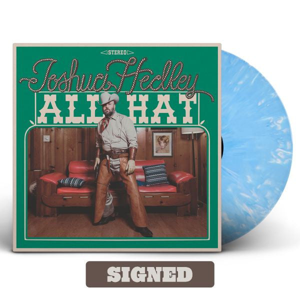 Joshua Hedley "All Hat" LP (Indie Exclusive Texas Sky Blue Vinyl, Signed)