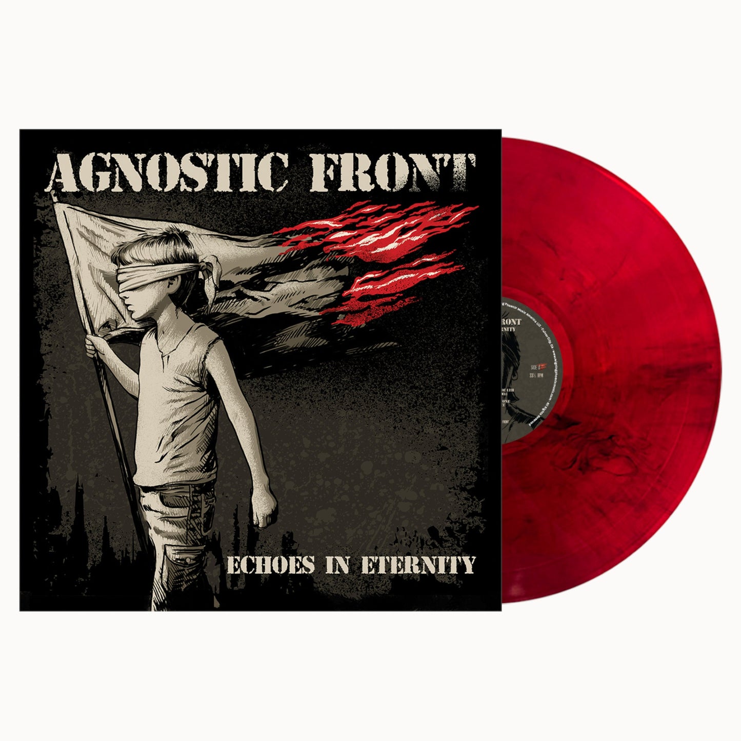 Agnostic Front "Echoes of Eternity" LP (Blood Moon Red Vinyl)
