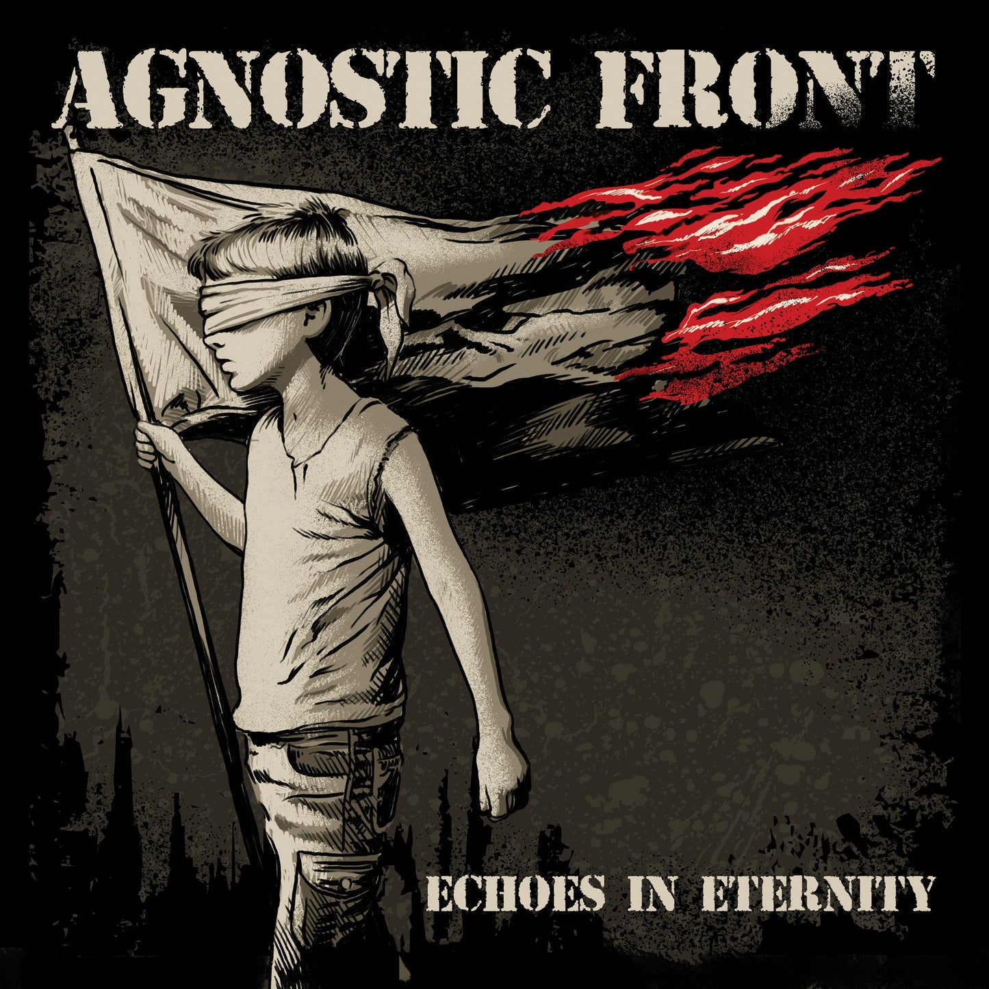 Agnostic Front "Echoes of Eternity" LP (Blood Moon Red Vinyl)