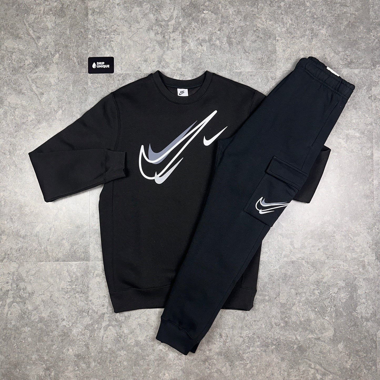 Nike Air Multi Swoosh Graphic Set Black