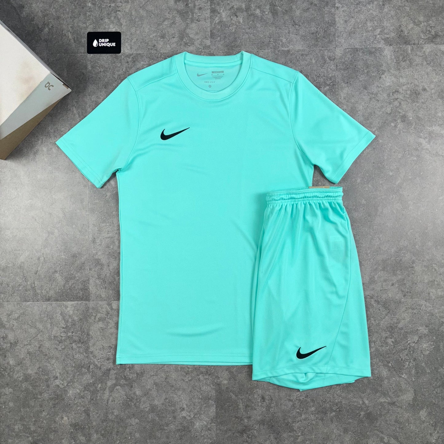 Nike Dri-Fit Set Turquoise Blue