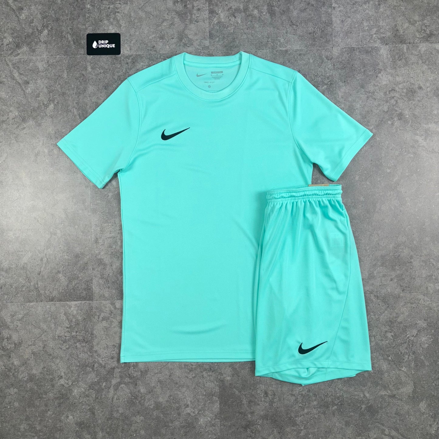Nike Dri-Fit Set Turquoise Blue