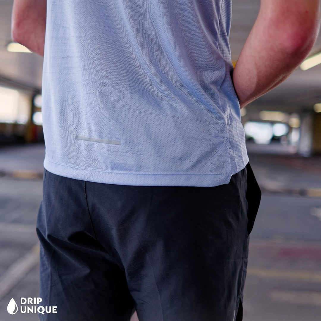 Nike Miler T-Shirt Cobalt Bliss & Black Flex Stride Shorts Set