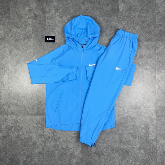 Nike Repel Miler Windrunner Jacket University Blue & Blue Nike Challenger Pants Set