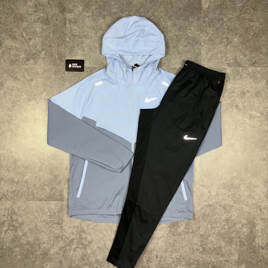 Nike UV Windrunner Jacket Cobalt Bliss & Black Nike Phenom Pants set