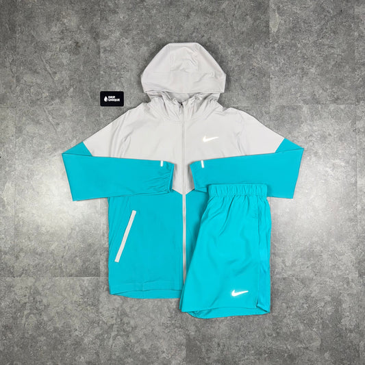 Nike UV Windrunner Jacket Dusty Cactus & Dusty Cactus Challenger Shorts Set