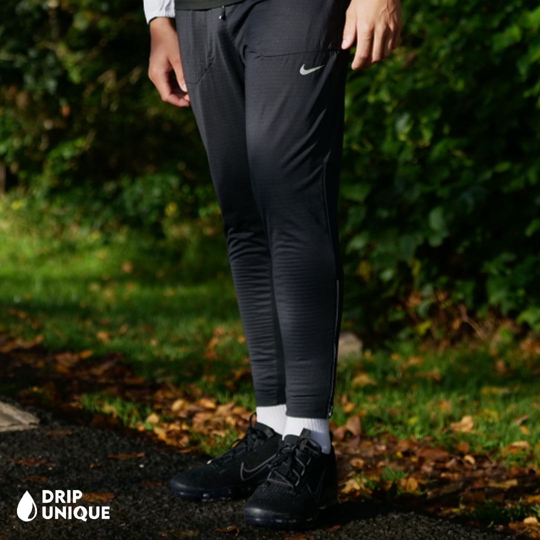 Nike UV Windrunner Jacket Orange/Cream & Black Nike Phenom Pants Set