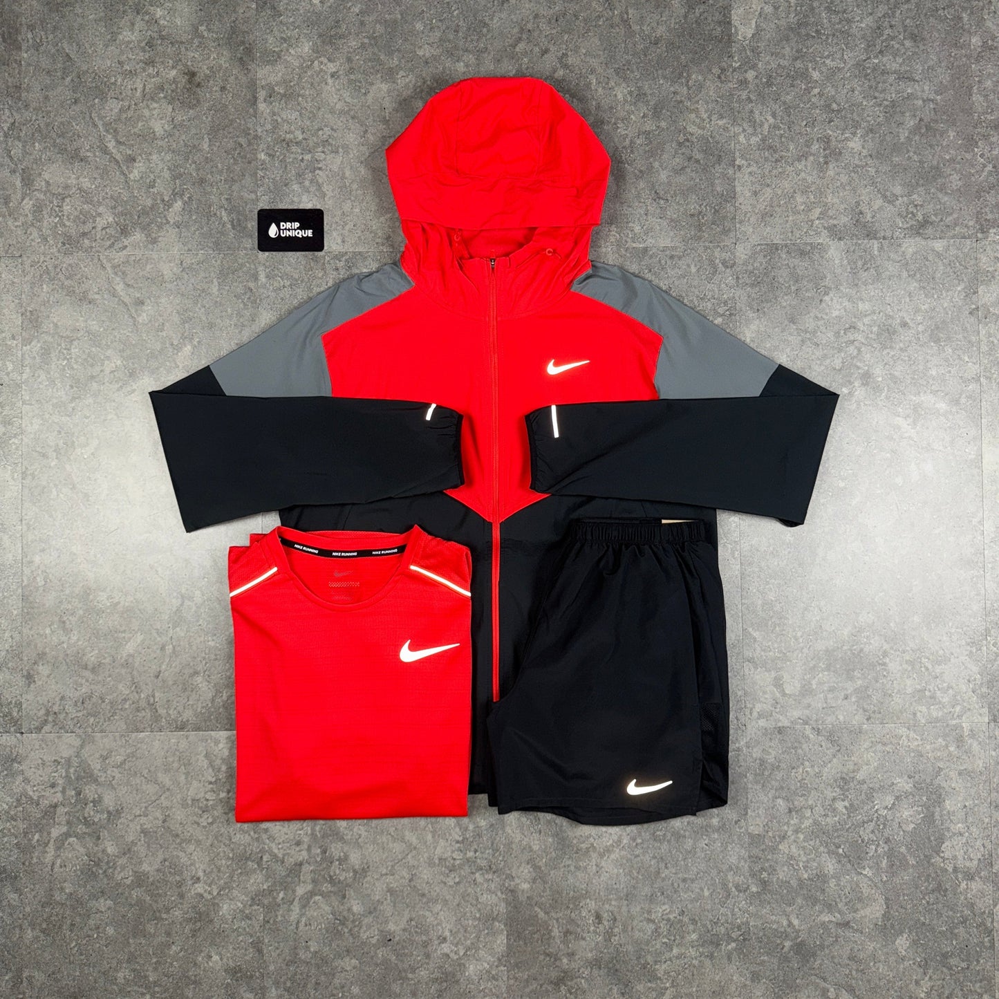 Nike UV Windrunner Light Crimson Red Bundle