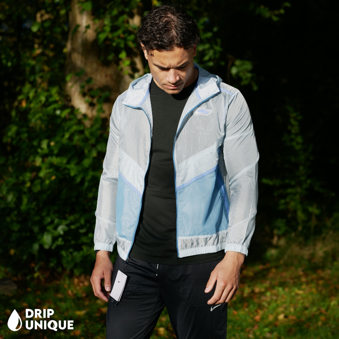 Nike Wildrun Windrunner Jacket Blue & Black Nike Phenom Pants Set