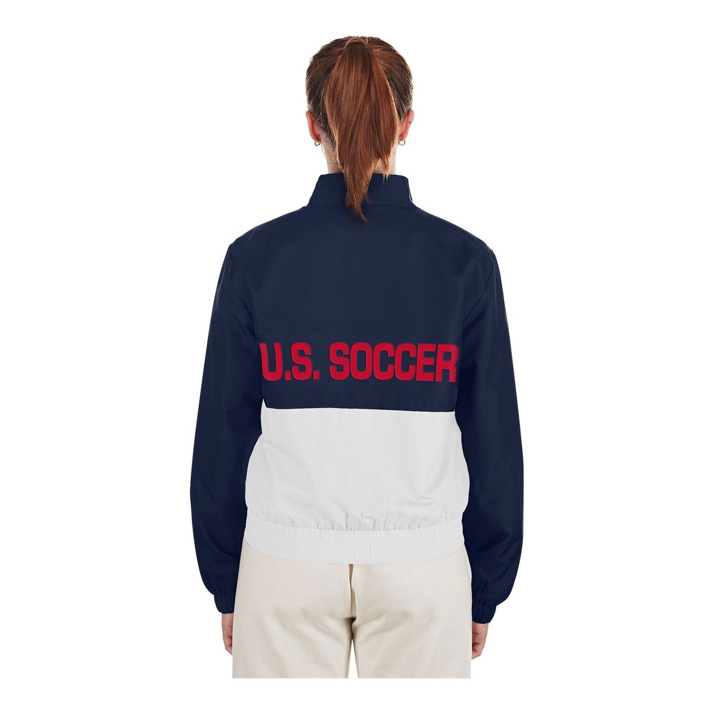 Women's New Era USWNT Full Zip Windbreaker