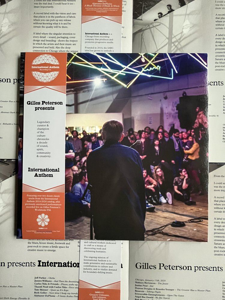Gilles Peterson Presents International Anthem - V/A 2x Vinyl LP