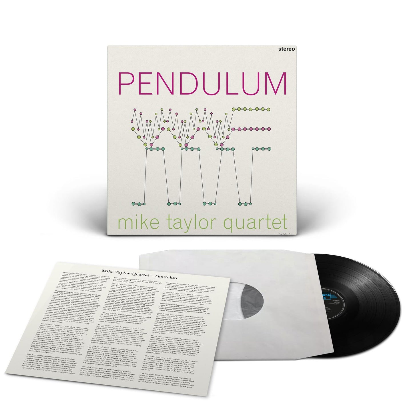 Mike Taylor Quartet - Pendulum Vinyl LP Reissue