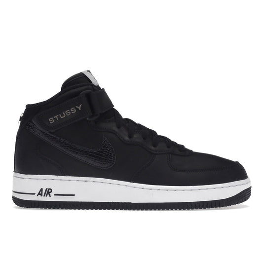 Nike Air Force 1 Mid Stussy Black White