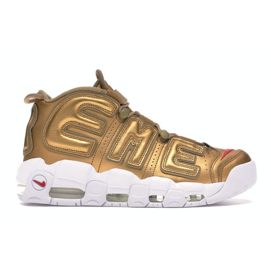 Nike Air More Uptempo Supreme Suptempo Gold