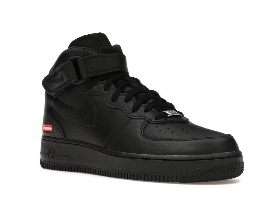 Nike Air Force 1 Mid Supreme Black