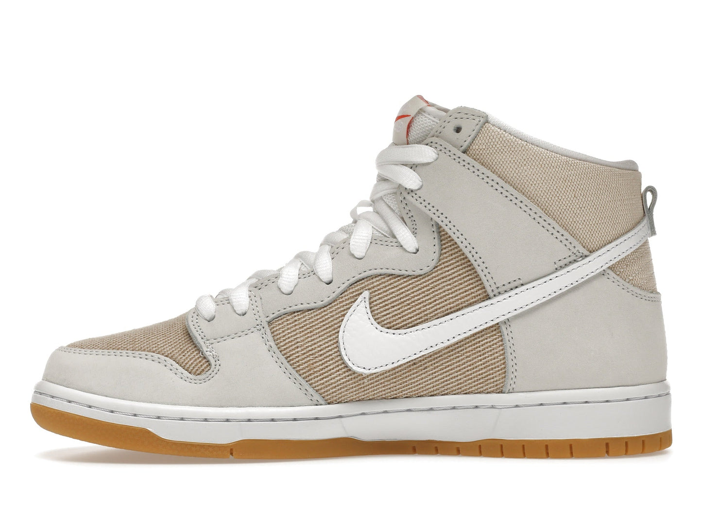 Nike SB Dunk High Pro ISO Orange Label "Unbleached Natural"
