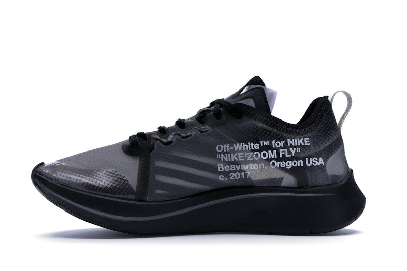 Nike Zoom Fly Off-White Black Silver