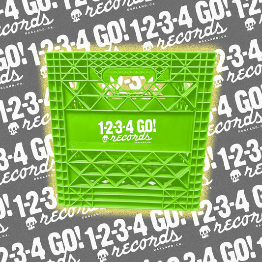 1-2-3-4 Go! LP Storage Crate (Lime Green)
