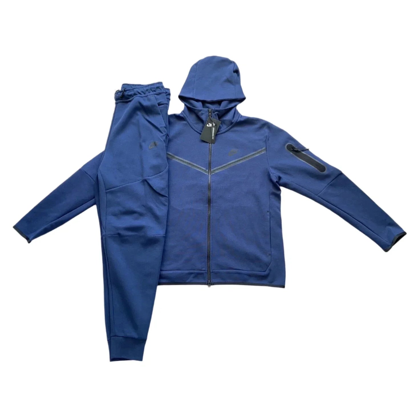 Nike Tech Fleece Tracksuit Set Navy